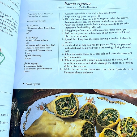 The Encyclopedia Of Italian Cooking HC/DJ Book EXC - Picture 11 of 16